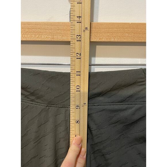 Athleta Pants Women 4 Green Brooklyn Textured Joggers Athletic Sporty Fitness - Picture 7 of 8